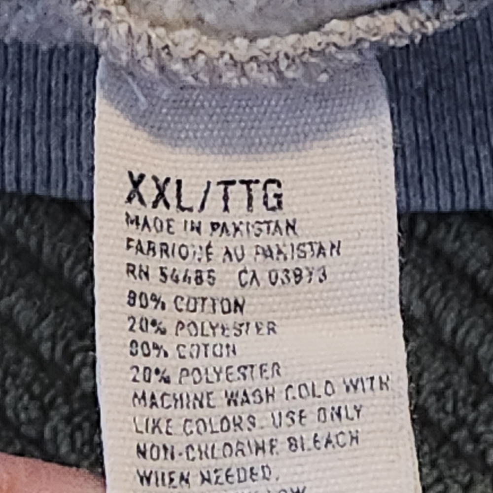 American Eagle Outfitters Light Gray Hoodie Sweater Size XXL - Picture 9 of 9